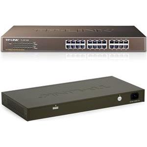 TP-Link TL-SF1024 24-port Unmanaged Switch, 24×10/100M RJ45 ports, 1U 19