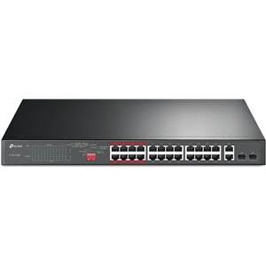 TP-Link TL-SL1226P - switch - 26 ports - unmanaged - rack-mountable