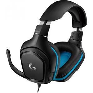 Slušalice Logitech G432, žičane, gaming, 7.1, mikrofon, over-ear, PC, PS4, Xbox, Switch, crno-plave, 981-000770