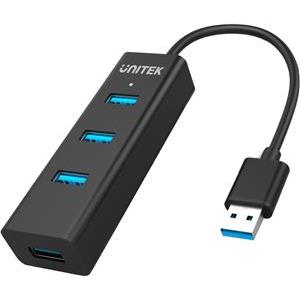 Unitek 4-porty USB 3.0 crna
