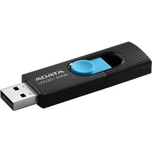 ADATA UV220 64GB USB 2.0 czarno-plava