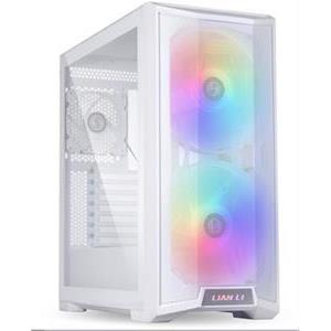 Case Lian Li LANCOOL 215, ATX, Midi-Tower, aRGB, Tempered Glass, White