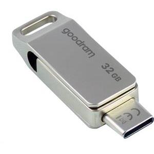 GOODRAM 32GB ODA3 srebrna [USB 3.2 / USB type C]