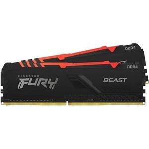 Memorija 3600 64GB Kingston FURY Beast RGB KIT (2x 32GB) KF436C18BBAK2/64