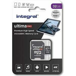 Integral HIGH SPEED MICRO SD CARD MICROSDHC/XC V30 UHS-I U3