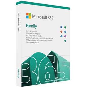 MICROSOFT Office 365 Family, godišnja pretplata