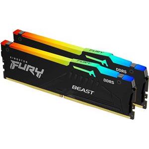 Kingston Fury Beast RGB 64GB [2x32GB 5600MHz DDR5 CL40 DIMM]