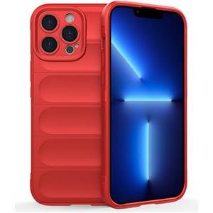 MM TPU IPHONE 14 PRO HARD PROTECTION WAVES red