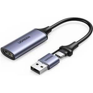 Ugreen USB 1080p HDMI to USB-C/A image capture adapter - box