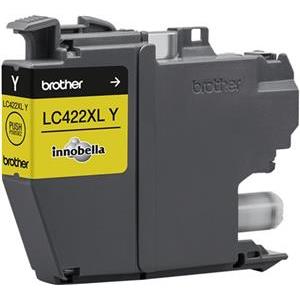 Brother LC422XLY - High Yield - yellow - original - ink cartridge