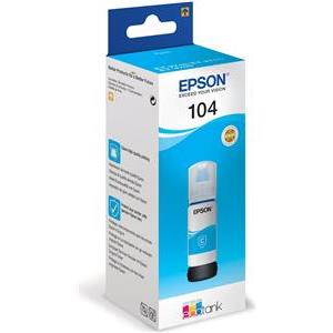 Epson EcoTank 104 - cyan - original - ink tank