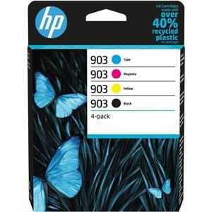 HP 903 - 4-pack - black, yellow, cyan, magenta - original - ink cartridge