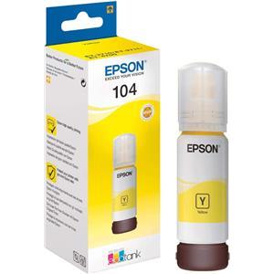 Epson EcoTank 104 - yellow - original - ink tank