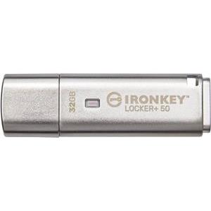 Kingston IronKey Locker+ 50 - USB flash drive - 32 GB
