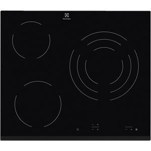 Ugradbena ploča ELECTROLUX EHF6232FOK, struja, 60 cm, 3 zone, staklokeramika, crna