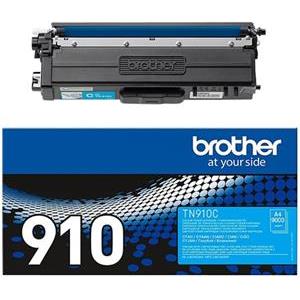 Brother TN910C - Ultra Jumbo - cyan - original - toner cartridge