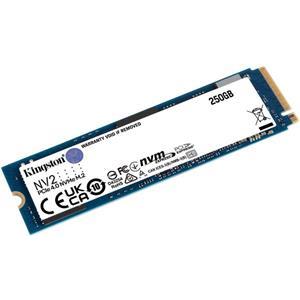 250 GB SSD Kingston NV2 M.2 2280 PCIe 4.0 NVMe [R3000/W1300] SNV2S/250G