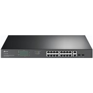 TP-Link JetStream TL-SG1218MP - V1 - switch - 18 ports - rack-mountable