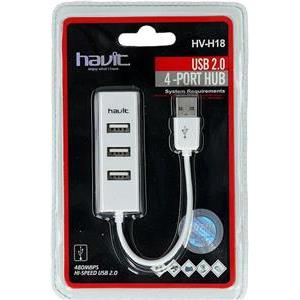 HAVIT USB 2.0 4 Port Hub H18