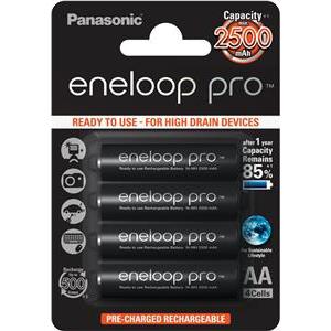 Baterija PANASONIC Eneloop PRO BK3HCDE4BE, tip AA, punjive, 2500mAh, 4kom