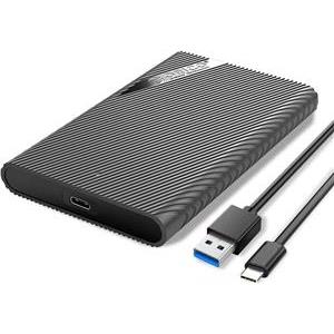 Orico vanjsko 2.5'' kućište SATA HDD/SSD, do 9.5 mm, tool free, USB-C, crno (ORICO-2521C3-BK-EP)