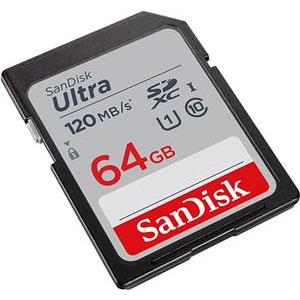 Memorijska kartica SANDISK, SDXC, 64 GB, SDSDUNB-064G-GN6IN, A2 class 10 V30 UHS-I U3