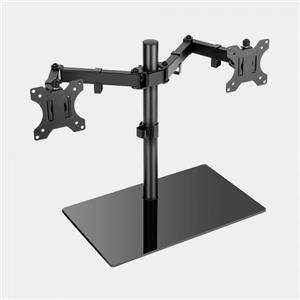 VonHaus double table-top bracket up to 27 '' with glass base