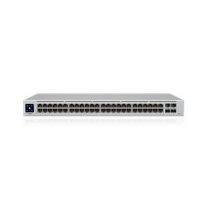 USW-48-PoE is 48-Port managed PoE switch with (48) Gigabit Ethernet ports including (32) 802.3at PoE+ ports, and (4) SFP ports. Powerful second-generation UniFi switching.