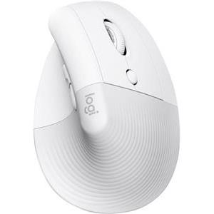 Miš LOGITECH Lift za Mac, ergonomski, bežični, USB, bijeli