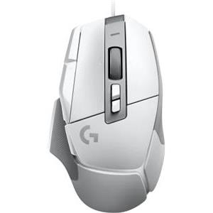 Miš LOGITECH Gaming G502 X, optički, 25600dpi, bijeli, USB