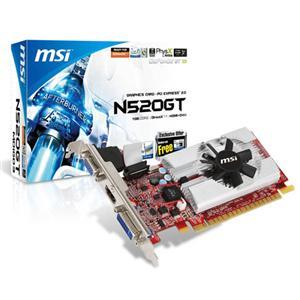 Grafička kartica MSI GTX520, 1024MB DDR3, LowProfile