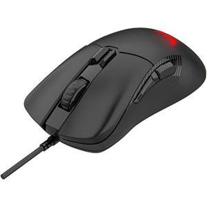 Gaming mouse BYTEZONE Ghost wired / RGB (16,8M colors) / max DPI 19K / optical / paracord cabel (black)