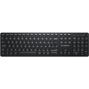 Keyboard ELEMENT Luminus Slim wireless / backlit / low-profile / rechargeable (black)