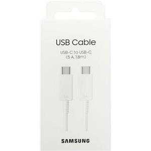 SAMSUNG DATA KABEL DX510JWE Type C-Type C 5A,100W 1.8m, Bijeli