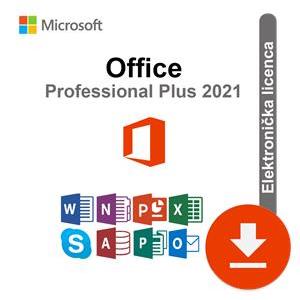 Microsoft Office 2021 Professional Plus ESD elektronička licenca
