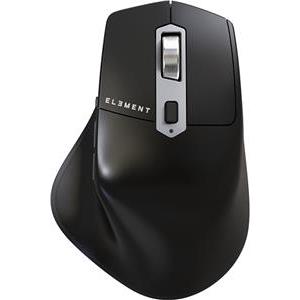Mouse ELEMENT Triathlon PRO, wireless + Bluetooth / rechargeable (black)