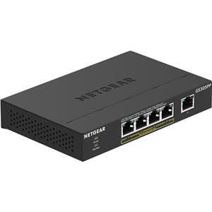 Netgear SoHo GS305PP-100PES 5x GB-LAN, davon 4x PoE+ (83W)