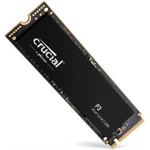 Crucial P3 NVMe SSD, 4TB, M.2 2280, PCIe 3.0, 3D-NAND