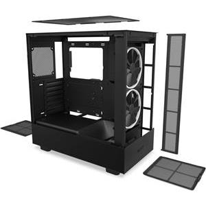 NZXT H5 Elite Tempered Glass, matte black