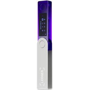 Ledger Nano X, Crypto hardware wallet, Bluetooth, USB-C, Cosmic Purple