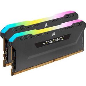 CORSAIR Vengeance RGB PRO SL - DDR4 - kit - 64 GB: 2 x 32 GB - DIMM 288-pin - 3600 MHz / PC4-28800 - unbuffered