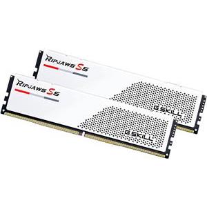 G.Skill Ripjaws S5 White 64GB DDR5 5200-36, F5-5200J3636D32GX2-RS5W