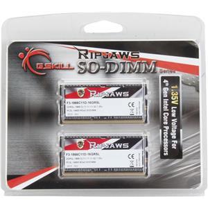 G.SKILL Ripjaws 16GB [2x8GB 1866MHz DDR3 CL10 1.35V SODIMM]