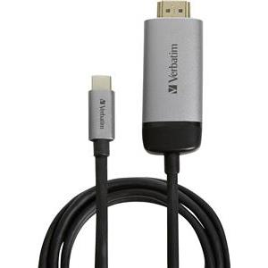 Verbatim video / audio cable - HDMI / USB - 1.5 m