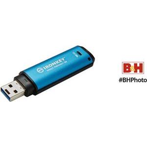Kingston USB-Stick IronKey Vault - USB 3.2 Gen 1 (3.1 Gen 1) - 16 GB - Blue