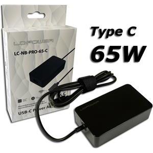 LC Power LC-NB-PRO-65-C - power adapter - 65 Watt