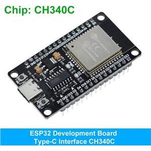 NodeMCU ESP32 development board WIFI + Bluetooth IoT smart home ESP-32, CH340C, USB Type-C