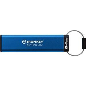 Kingston IronKey Keypad 200 64GB USB 3.0 AES Encrypted