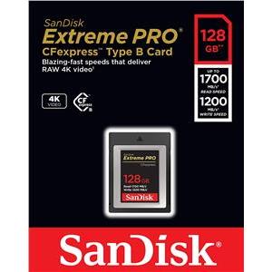 128GB SanDisk Extreme Pro 1700MB/s CFexpres