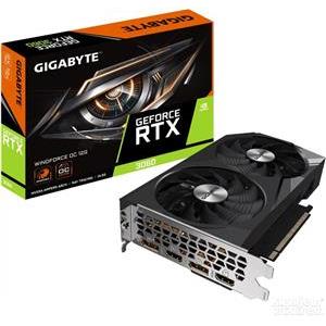 GIGABYTE Video Card NVIDIA GeForce RTX 3060 WINDFORCE OC 12G GDDR6 12GB/192bit, PCI-E 4.0 x16, 2xHDMI, 2xDP, WINDFORCE 2X, Retail